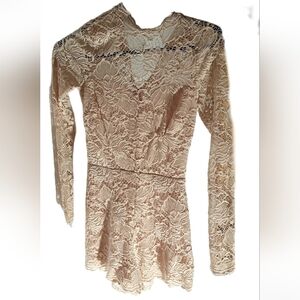 Elegant Lace Long Sleeve Dress